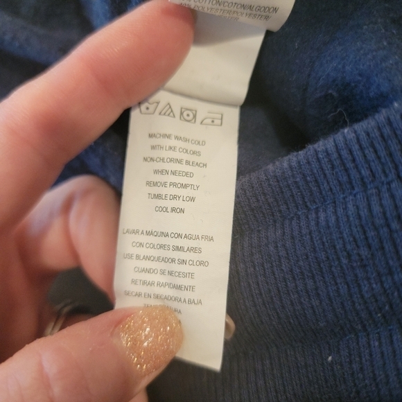 Lucky Brand Youth Boy's Graphic Print Jogger Sweatpants Navy Size Medium - Picture 8 of 10